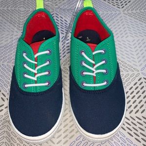 Carter’s Boys Colorblock sneakers no laces size 1